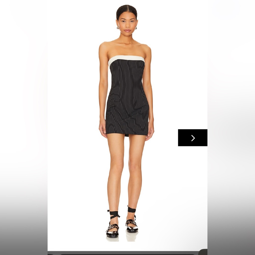 Superdown tate strapless mini dress